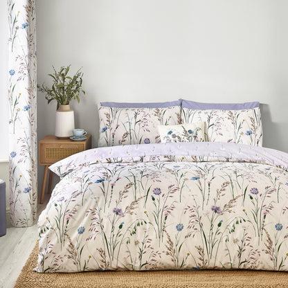 Catherine Lansfield Grasmere Floral Reversible Duvet Cover Set with Pillowcases