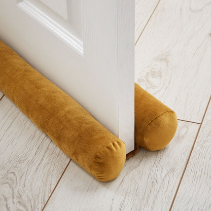 Catherine Lansfield Kingsley Matt Velvet Double Sided Under Door Draught Excluder