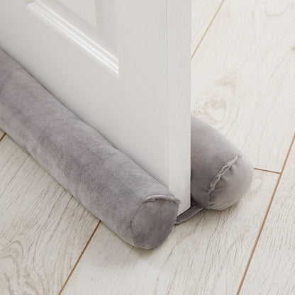 Catherine Lansfield Kingsley Matt Velvet Double Sided Under Door Draught Excluder