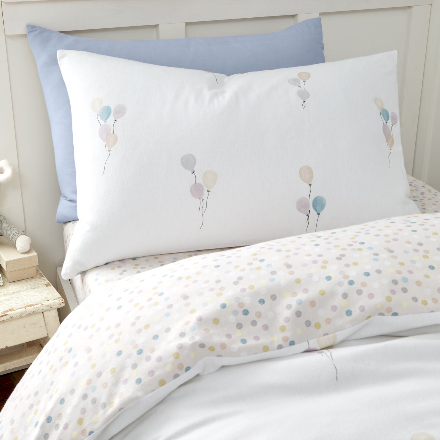 Bianca Brushed Balloons  Duvet Cover Set