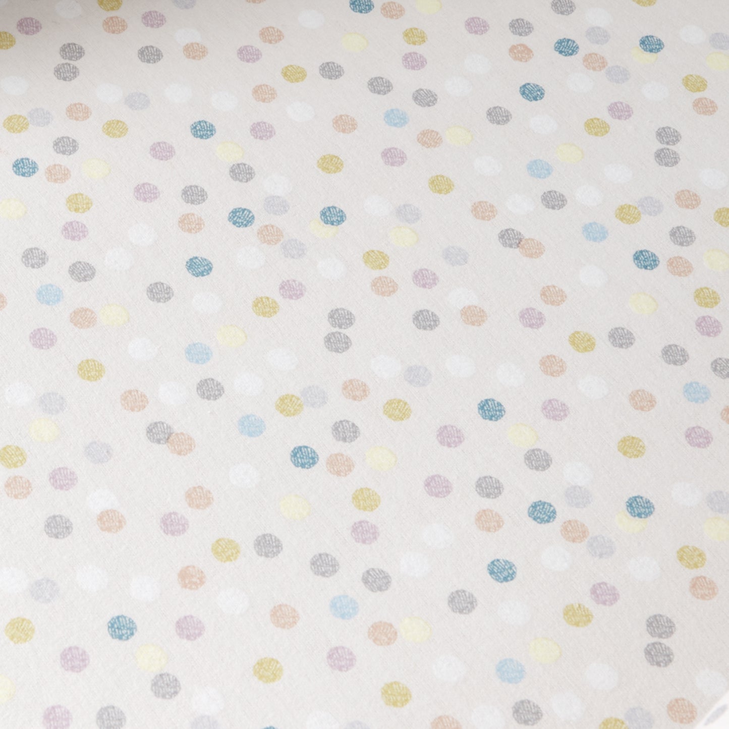 Bianca Brushed Balloons Spot Cotton Fitted Sheet