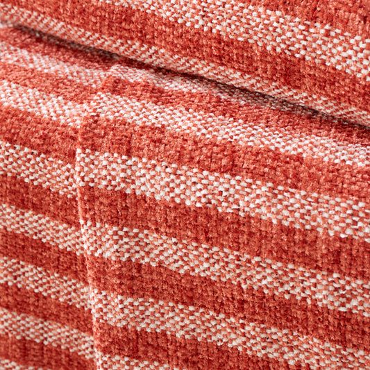 Catherine Lansfield Stripe Chenille Blanket