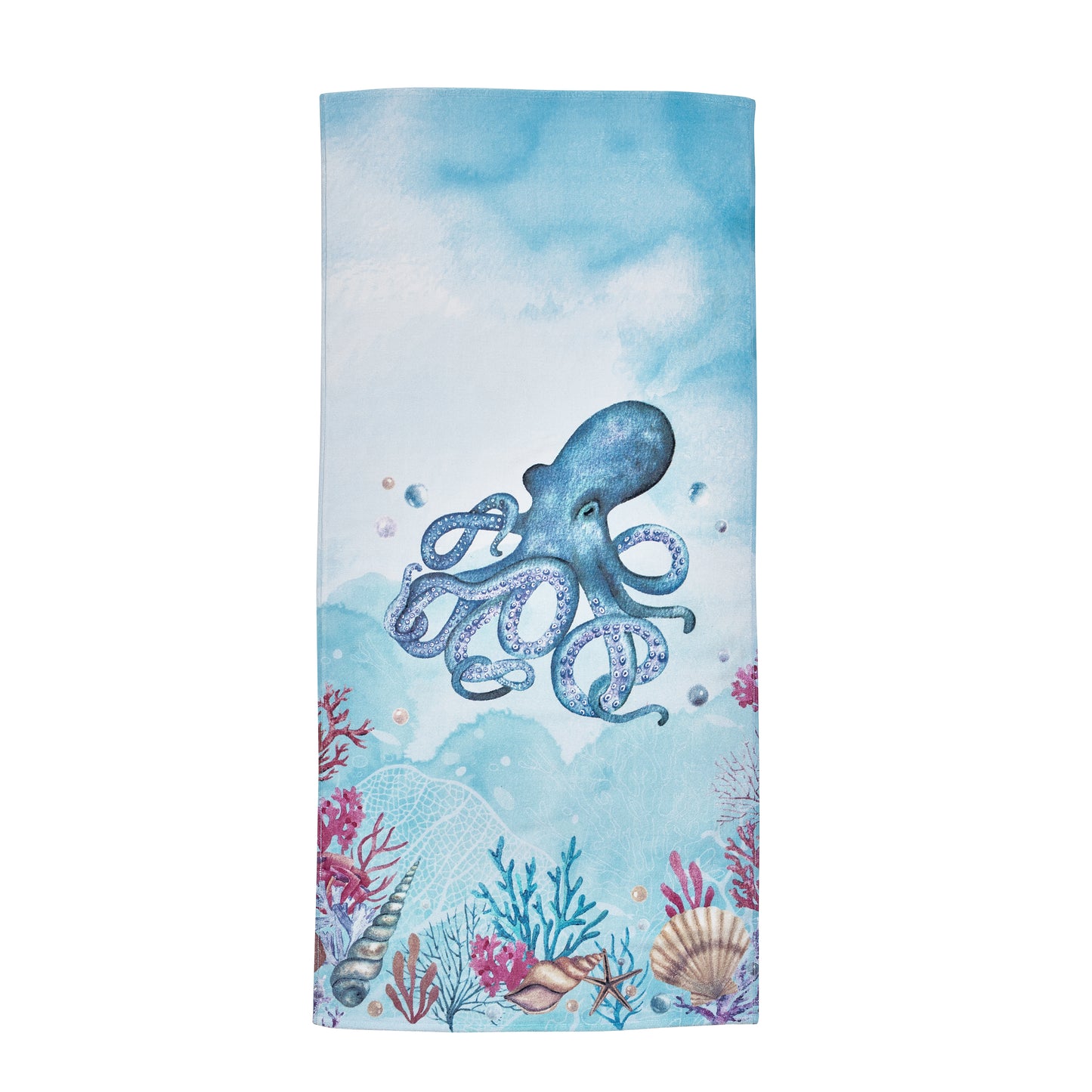 Catherine Lansfield Octopus Cotton Beach Towel