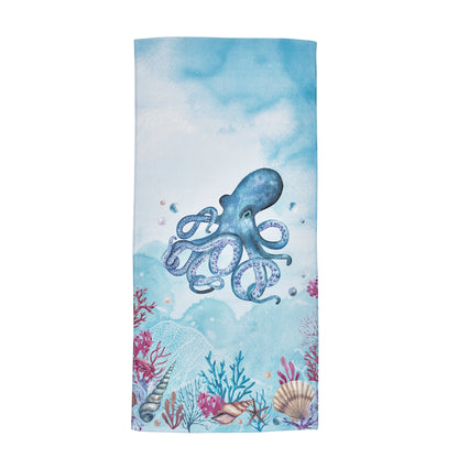 Catherine Lansfield Octopus Cotton Beach Towel