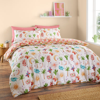 Sassy B Fiesta Reversible Duvet Cover Set with Pillowcases