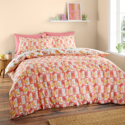 Sassy B Fiesta Reversible Duvet Cover Set with Pillowcases