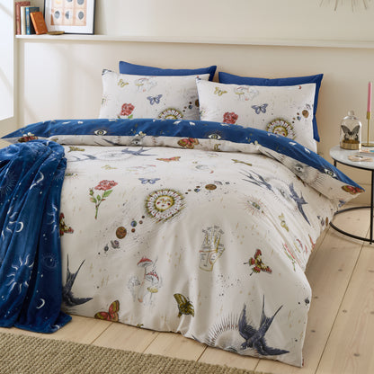 Sassy B Astrology Reversible Duvet Cover Set with Pillowcases