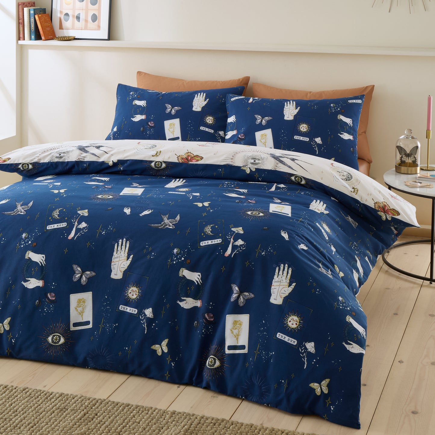 Sassy B Astrology Reversible Duvet Cover Set with Pillowcases