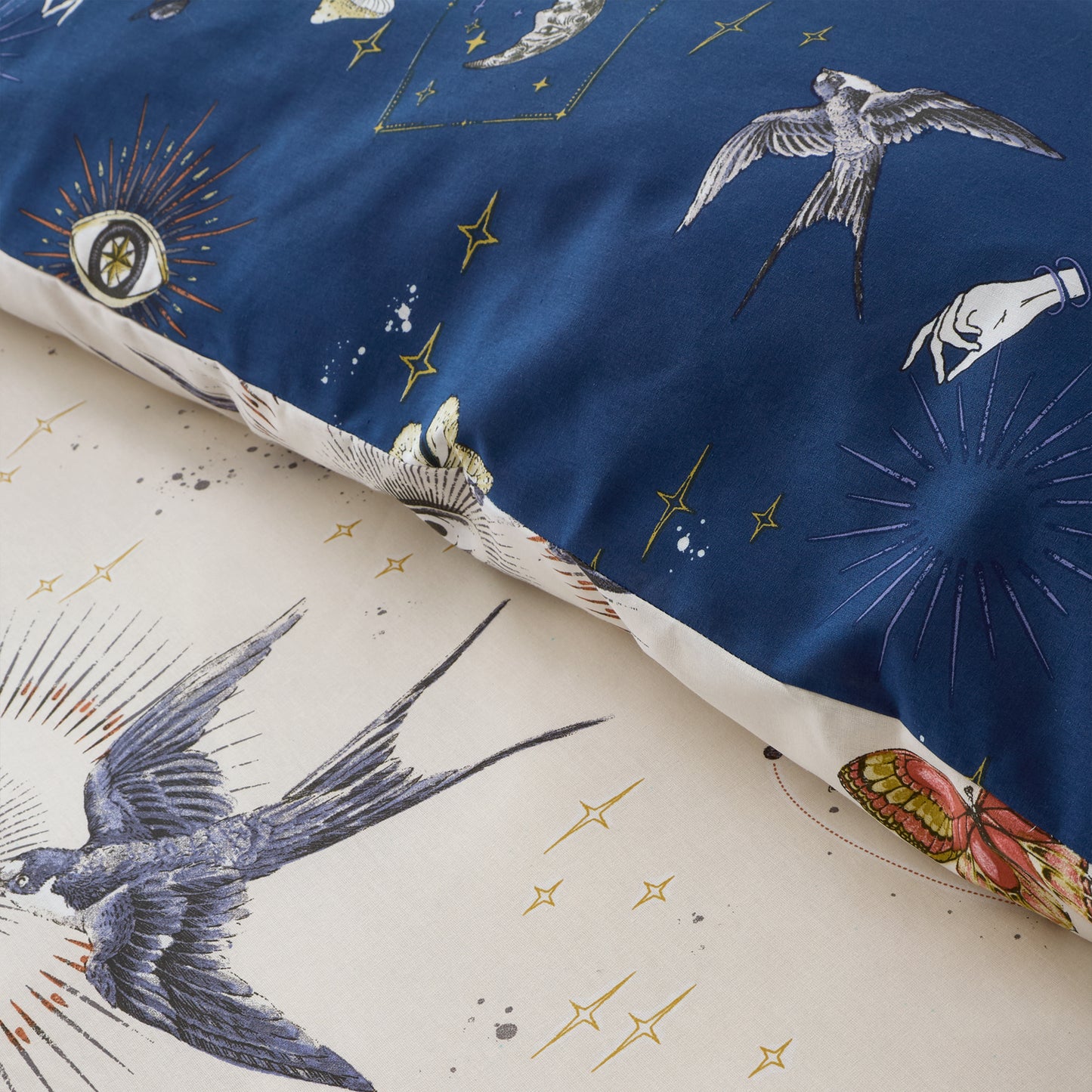 Sassy B Astrology Reversible Duvet Cover Set with Pillowcases