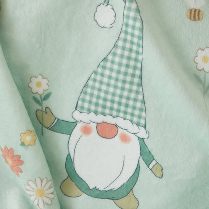 Catherine Lansfield Spring Gonks Cosy Fleece Blanket Throw