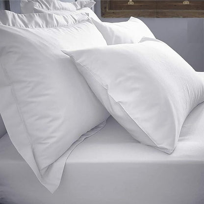 Bianca 200 Thread Count Cotton Percale Standard Pillowcase Pair