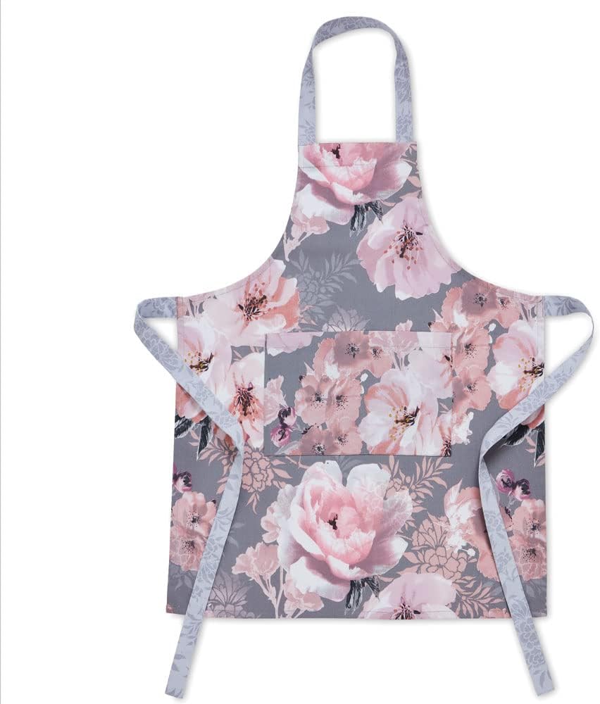 Catherine Lansfield Dramatic Floral Cotton Adult Kitchen Apron