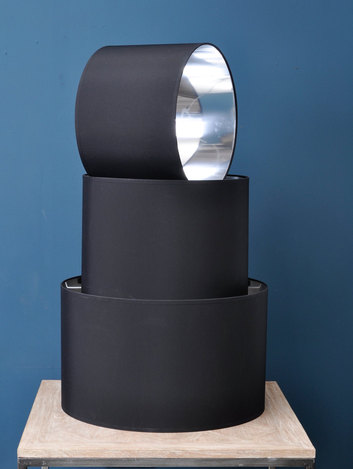 Lined Drum Lampshade