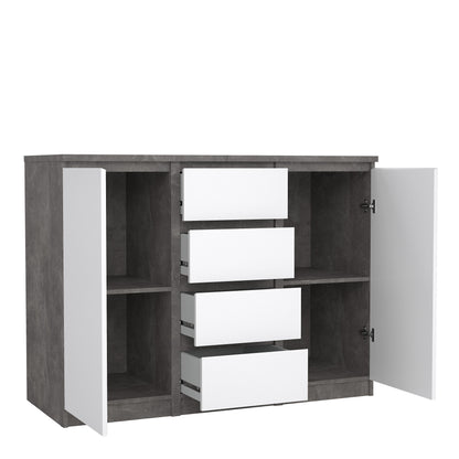 Naia Sideboard 4 Drawers 2 Doors
