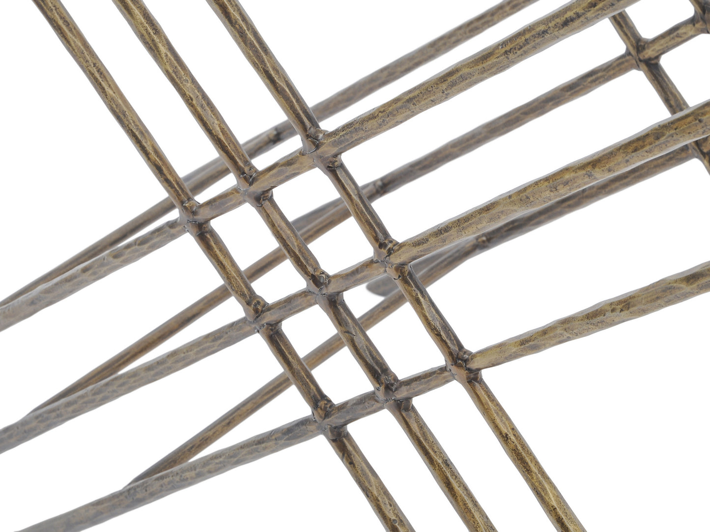 Nolita White Marble And Antique Gold Console Table