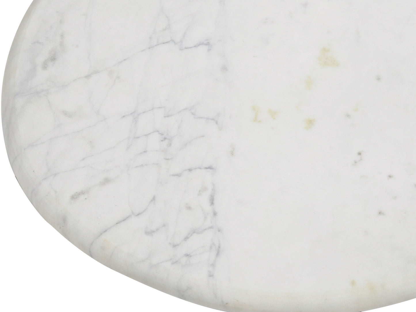 Nolita White Marble And Antique Gold Iron Coffee Table