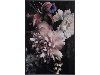 Floral Glass Wall Art