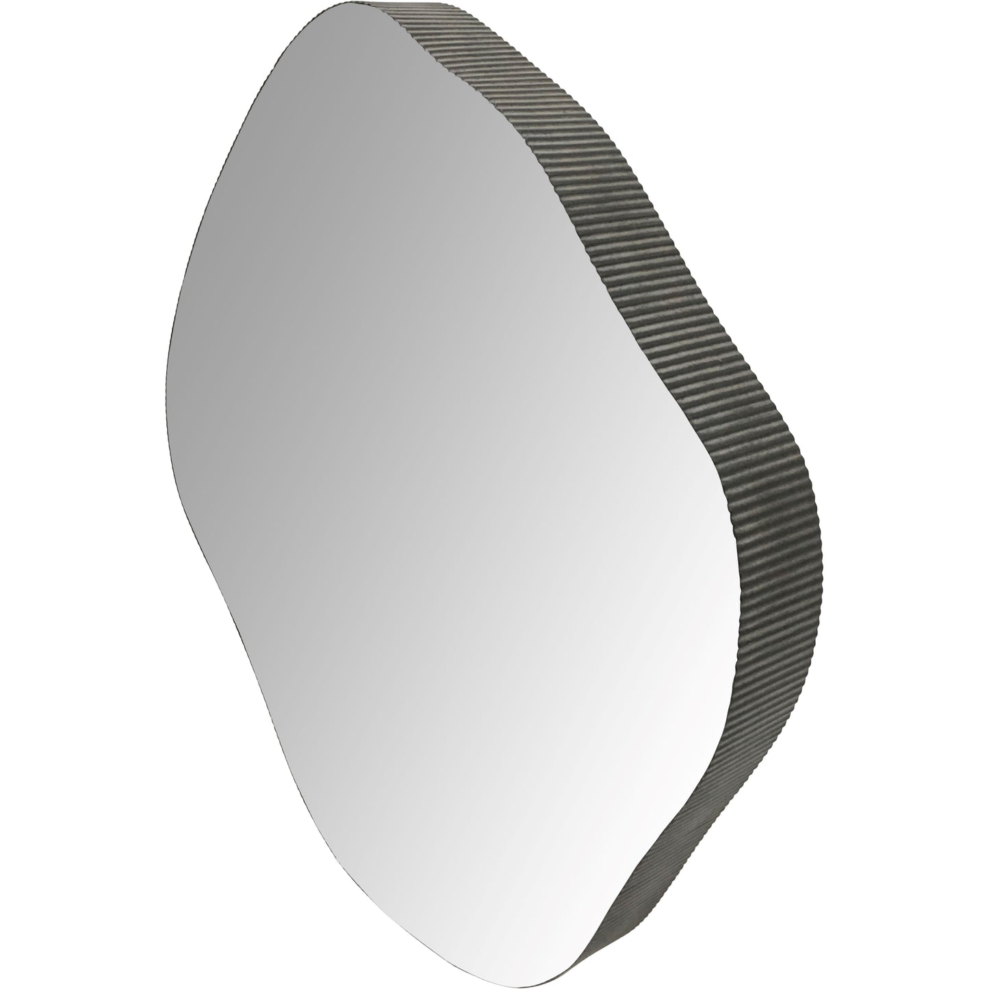 Organic Metal Framed Mirror