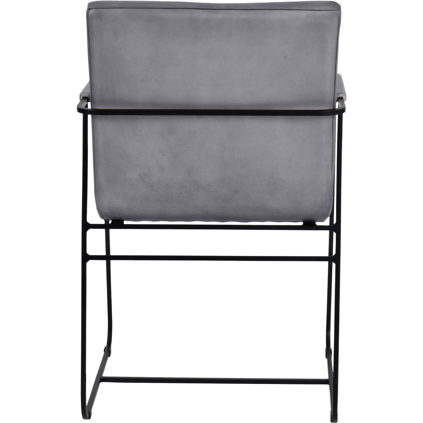 Belton Metal Framed Dining Chair With Arms