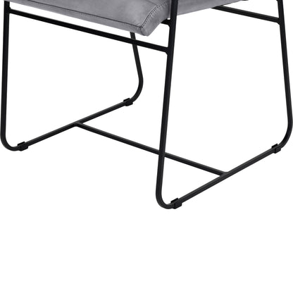 Belton Metal Framed Dining Chair With Arms