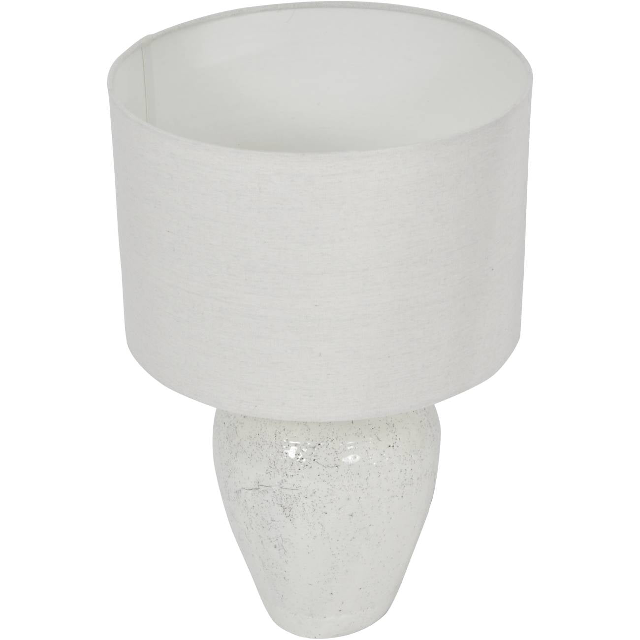 Speckle Glazed Table Lamp With Shade - E27 60W