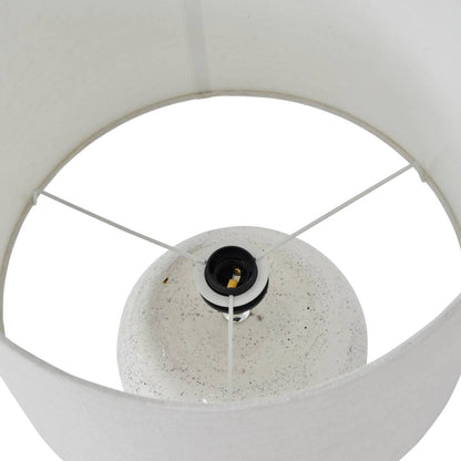 Speckle Glazed Table Lamp With Shade - E27 60W