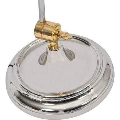 Haku Brass and Steel Adjustable Floor Lamp - E27 15W