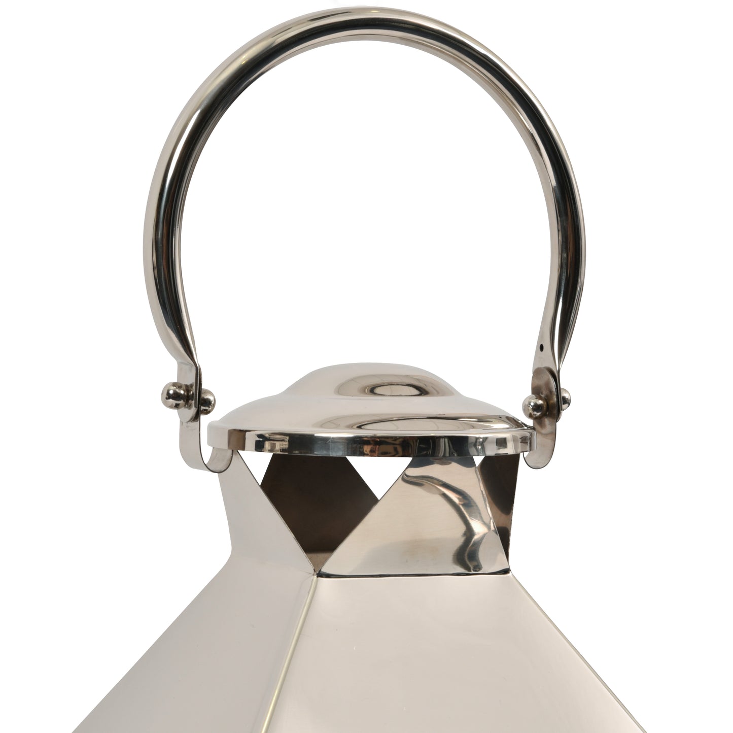 Brompton Short Nickel Lantern