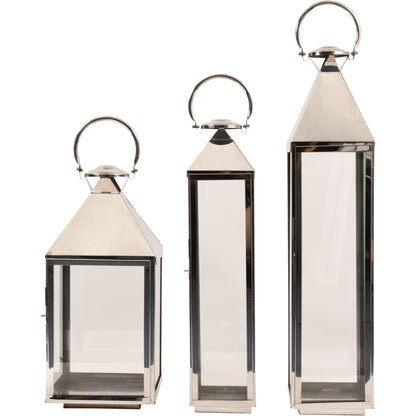 Brompton Short Nickel Lantern