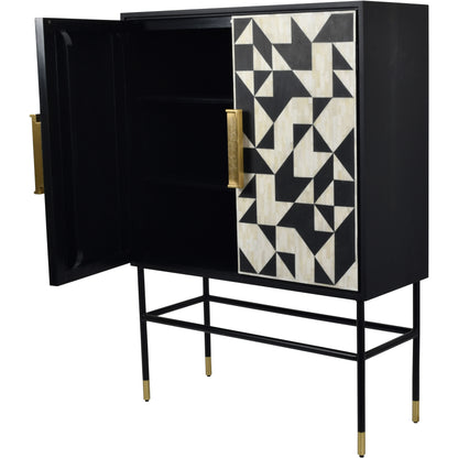 Wolseley Bone Inlay Drinks Cabinet