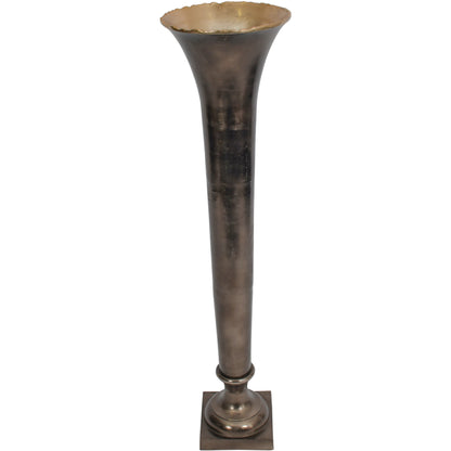 Merapi Lava Large Trumpet Vase
