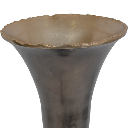 Merapi Lava Large Trumpet Vase