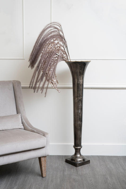 Merapi Lava Large Trumpet Vase