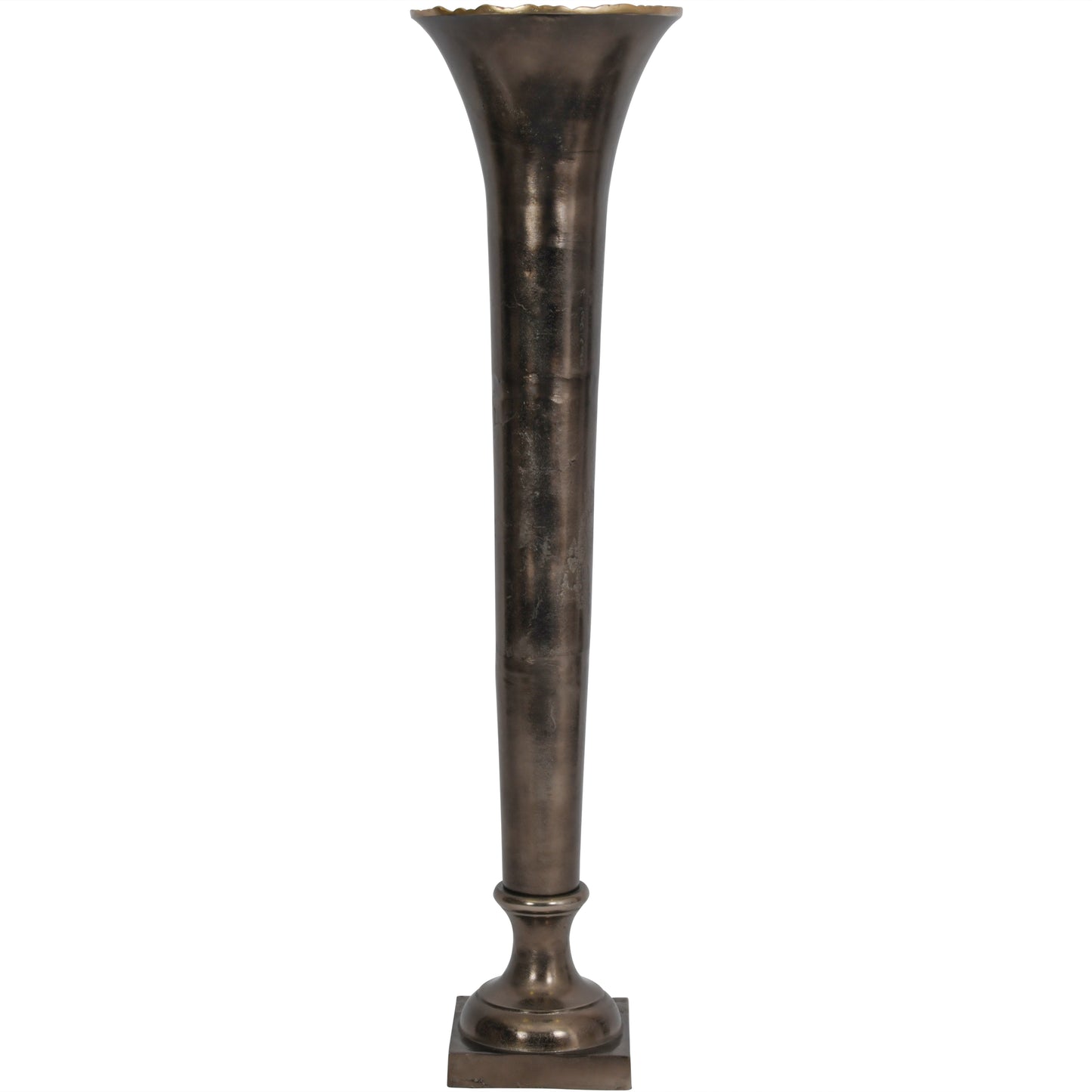 Merapi Lava Large Trumpet Vase
