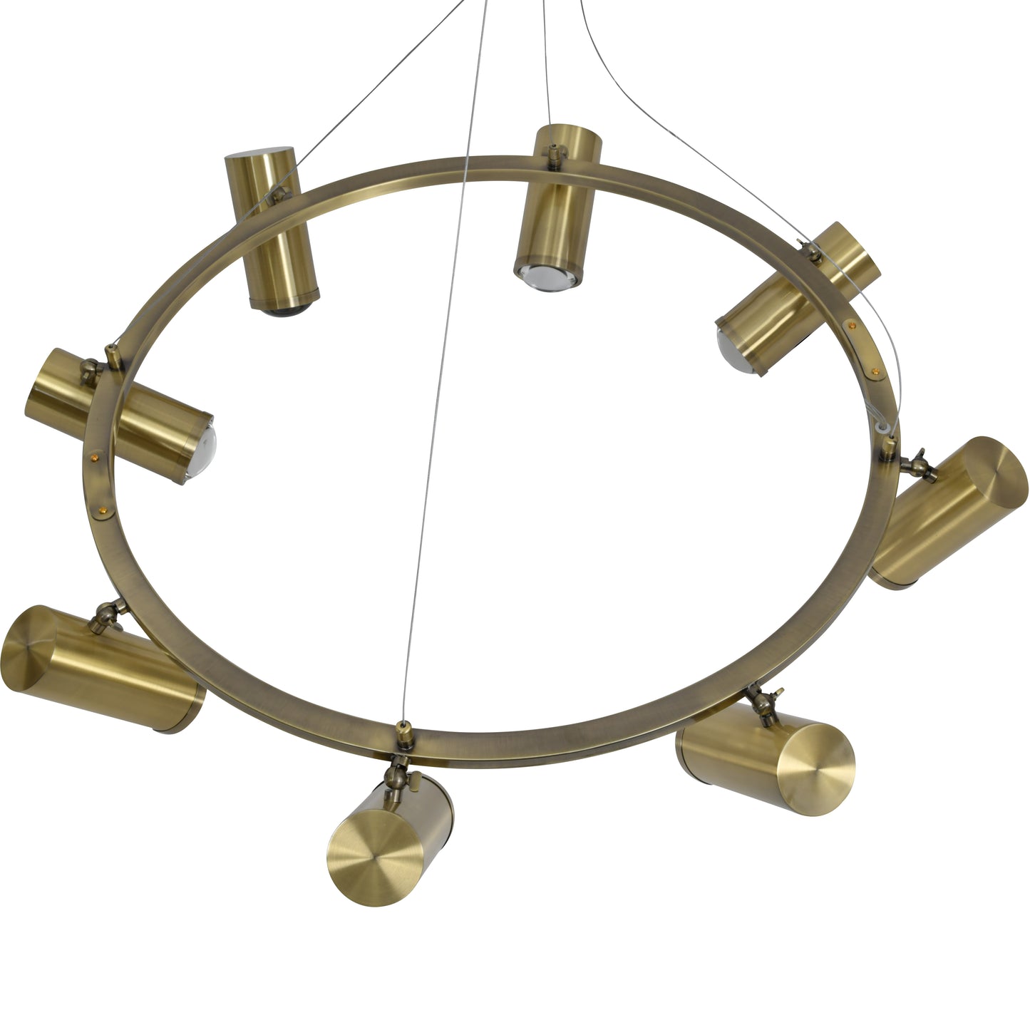 Stukely Eight Spotlight Pendant Lamp