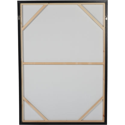 Golden Rain Foiled Framed Canvas