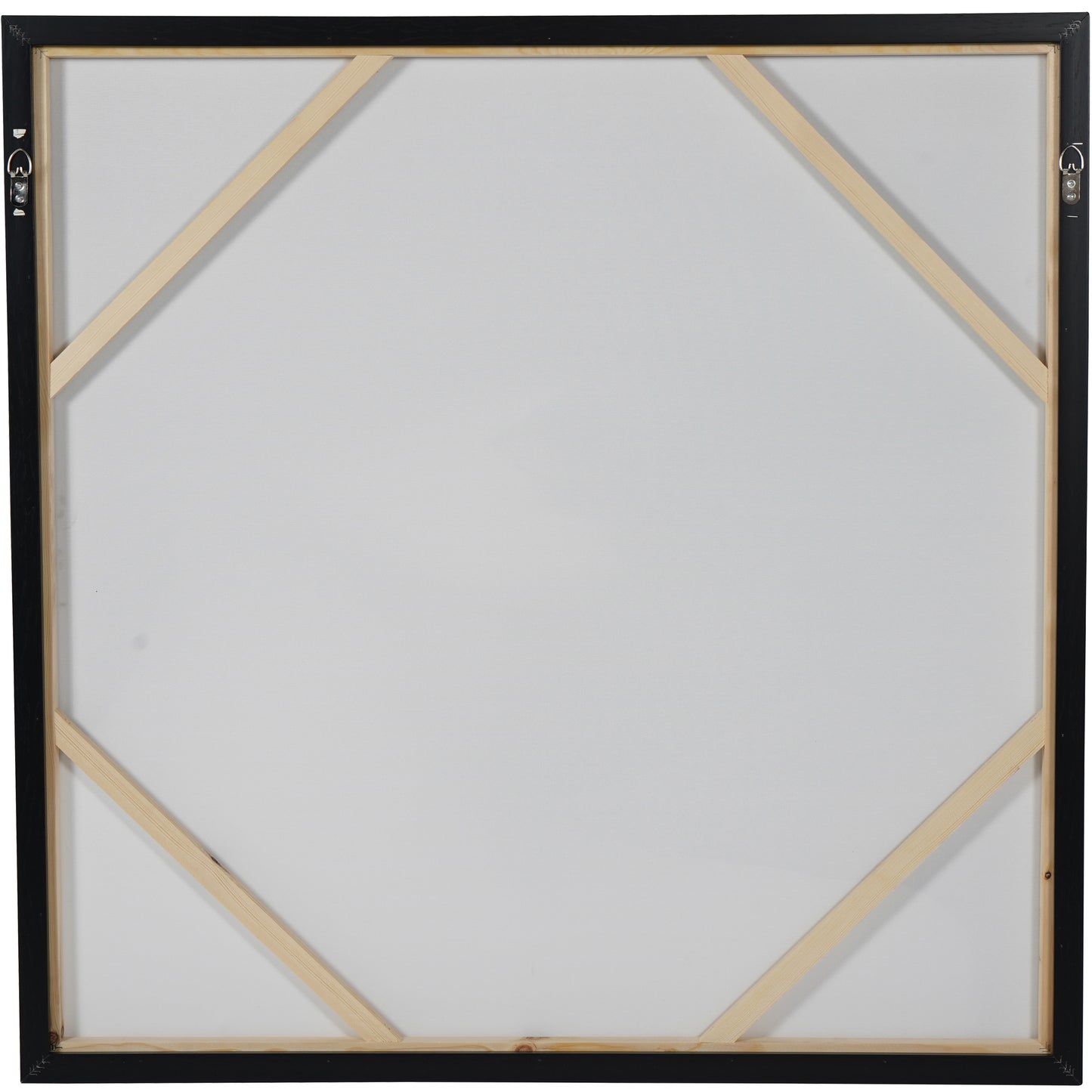 Lady in Hat Framed Canvas