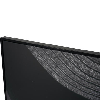 Lady in Hat Framed Canvas