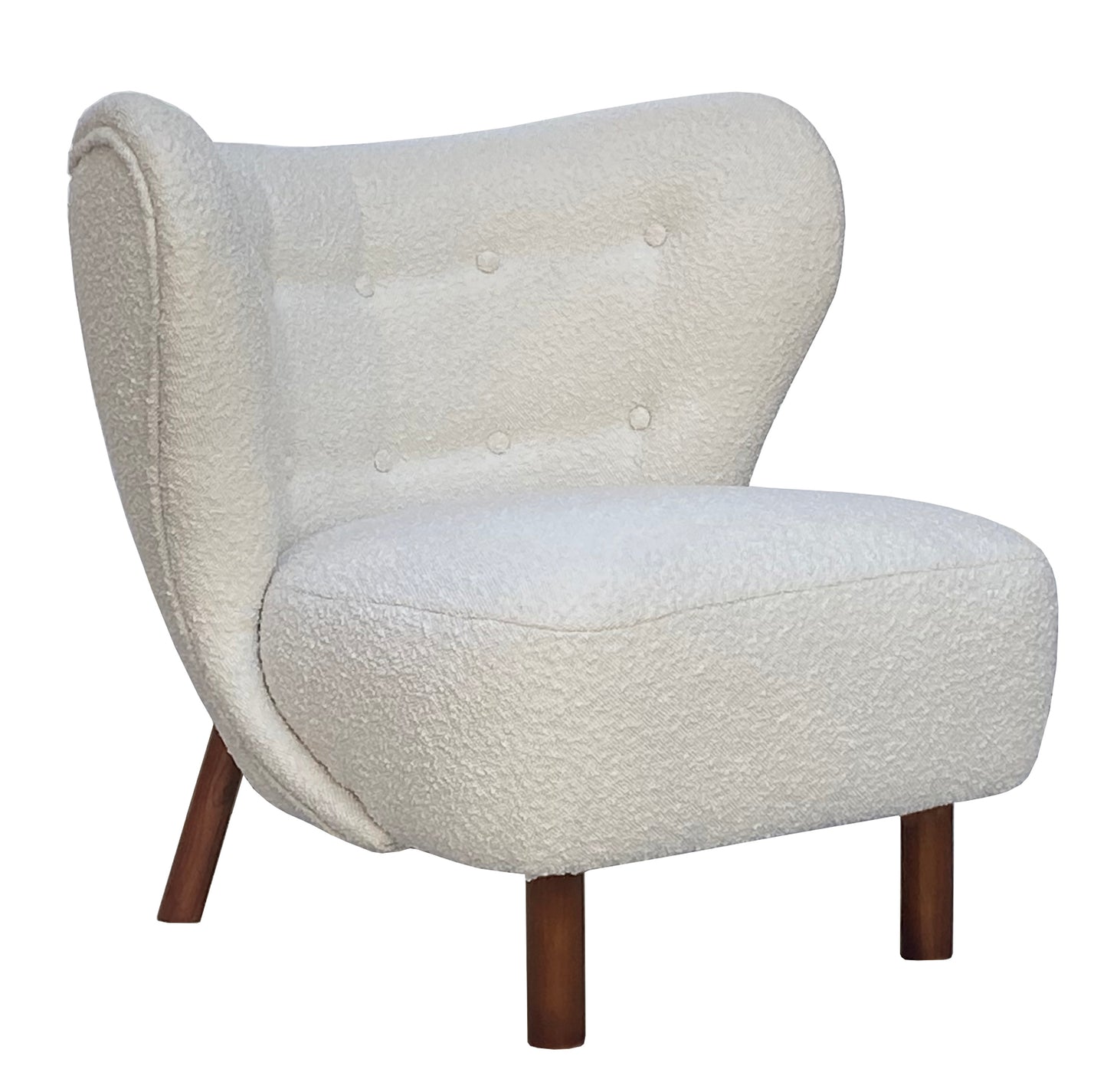 Lewis Wingback Occasional Chair Boucle