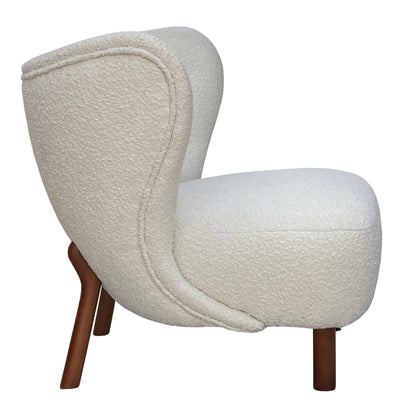 Lewis Wingback Occasional Chair Boucle