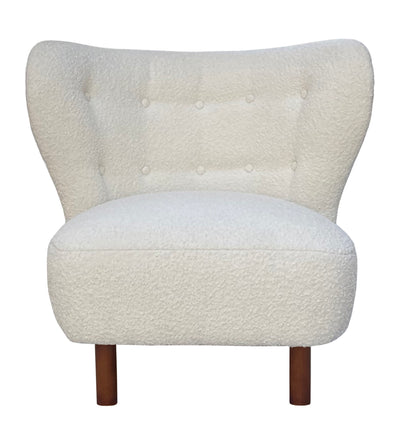 Lewis Wingback Occasional Chair Boucle