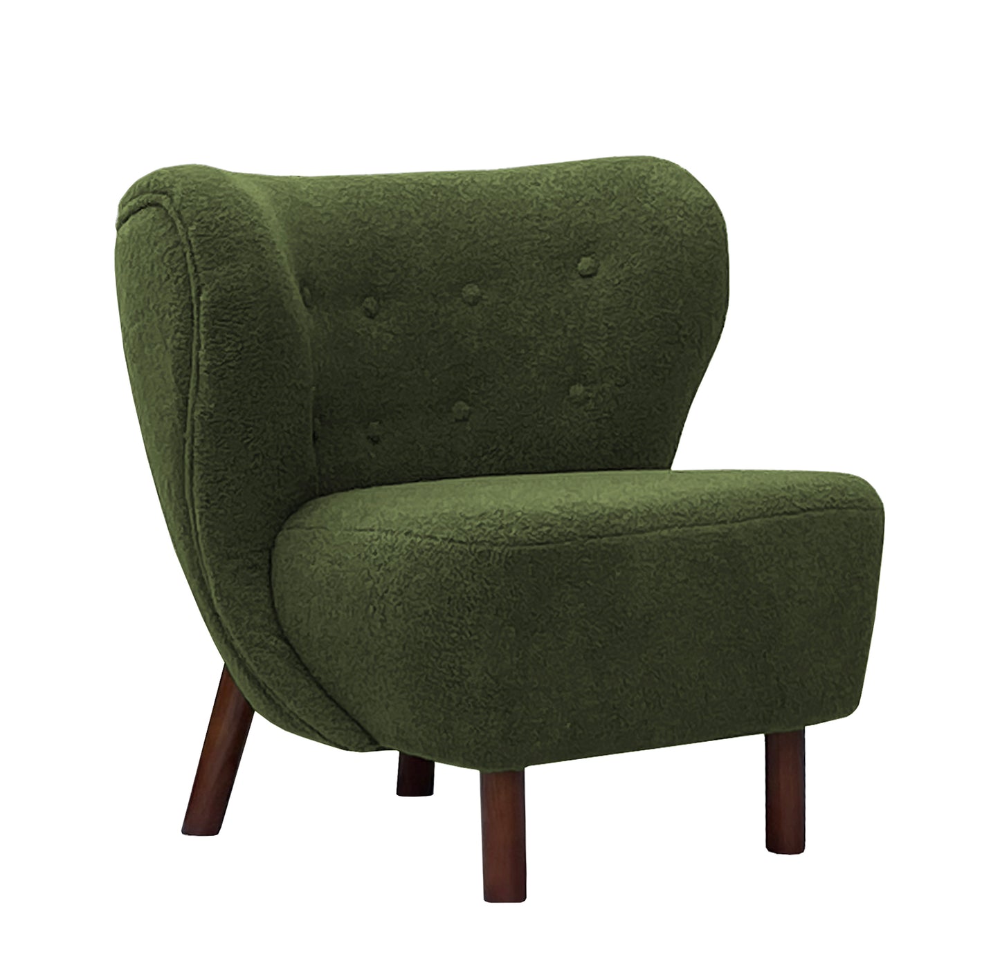 Lewis Wingback Occasional Chair Boucle