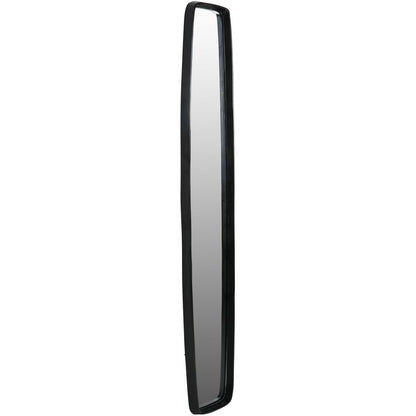 Lloyd Dark Graphite Textured Aluminium Mirror