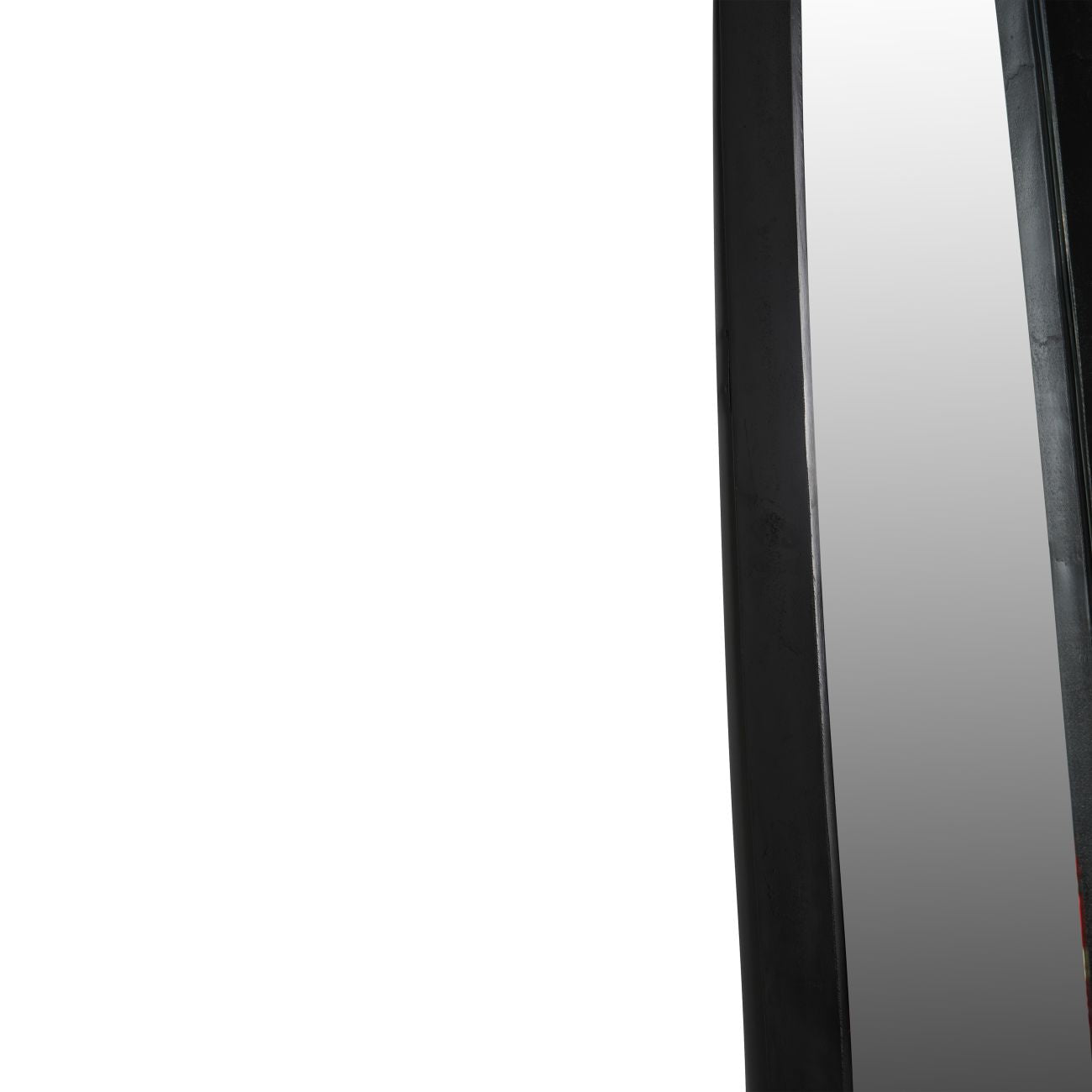 Lloyd Dark Graphite Textured Aluminium Mirror