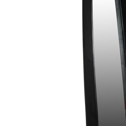 Lloyd Dark Graphite Textured Aluminium Mirror