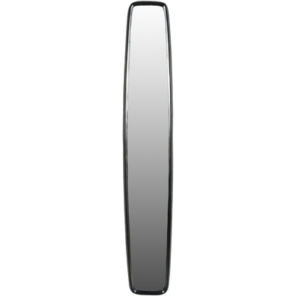 Lloyd Dark Graphite Textured Aluminium Mirror