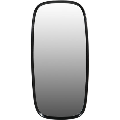 Lloyd Dark Graphite Textured Aluminium Mirror