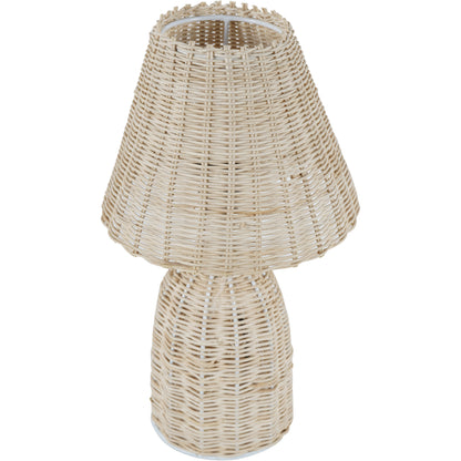 Mini Rattan Lamp Base and Shade