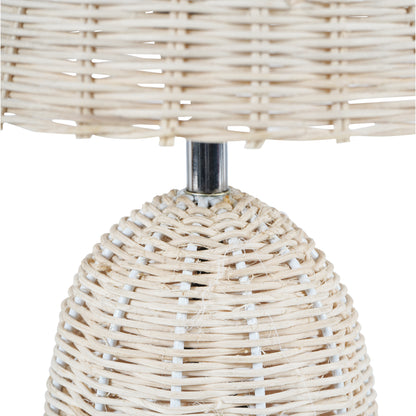 Mini Rattan Lamp Base and Shade
