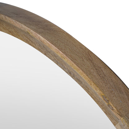 Leon Round Solid Wood